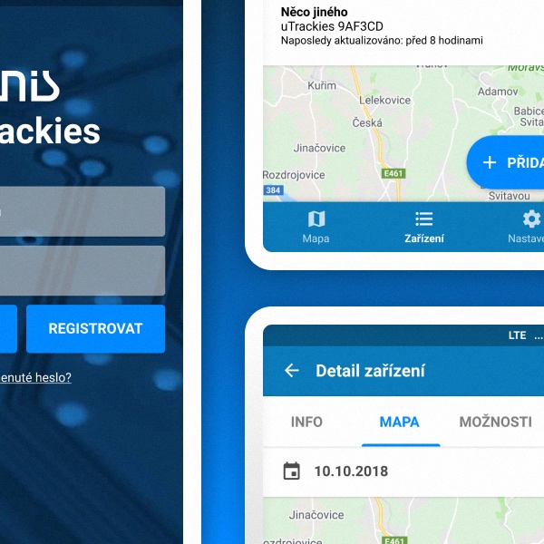 UNIS uTrackies app